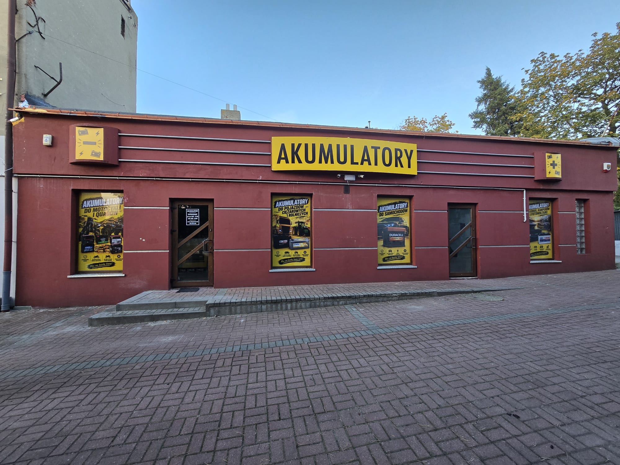 Sklep z akumulatorami w Radomsku